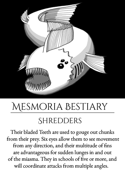 Starshell Romantasy Bestiary Art Shredder