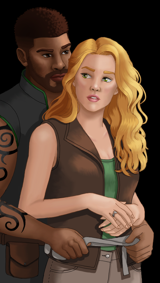 Starshell Romantasy Lisia x Zevrial Character Art2