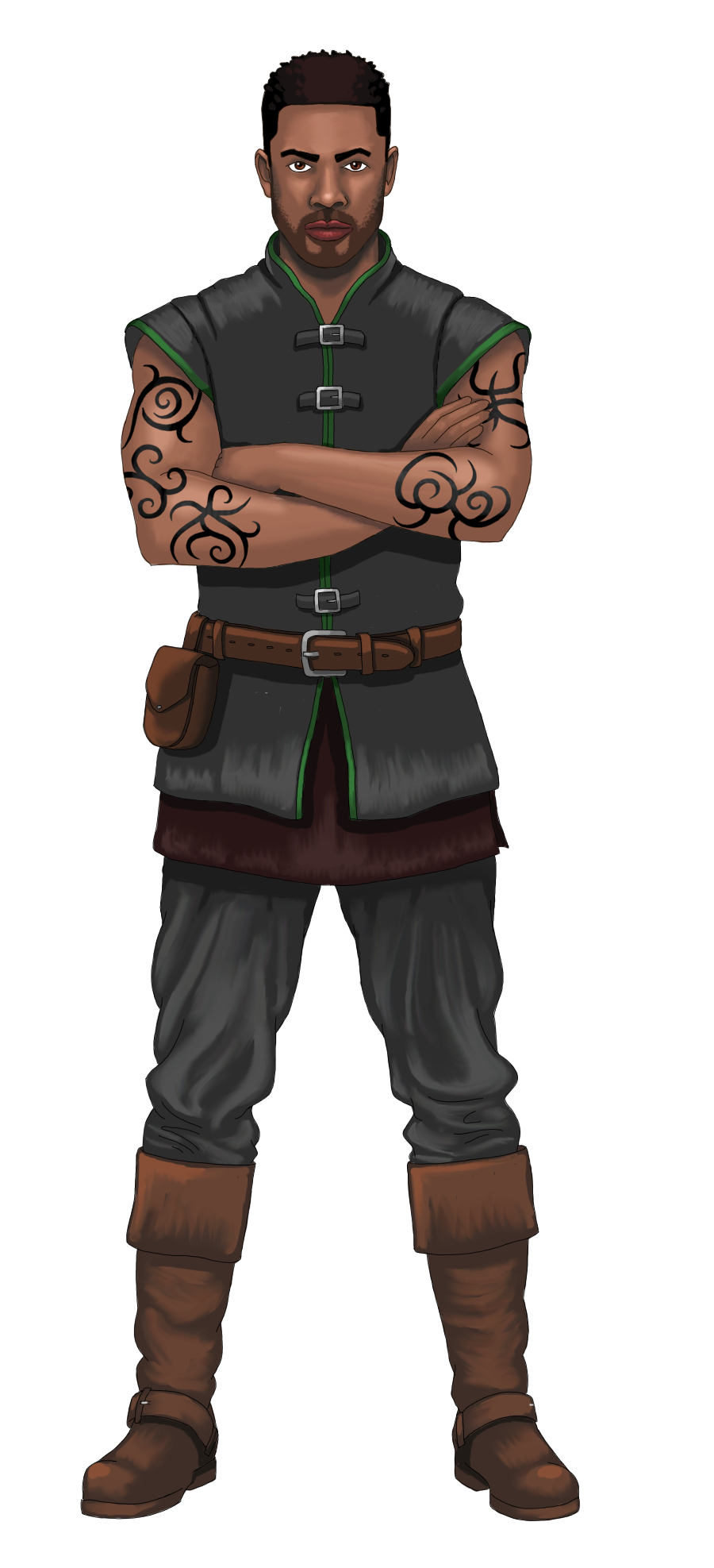 Starshell Romantasy Zevrial Character Art